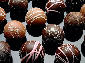 Cours de cuisine : Bonbons-Chocolat de Noël