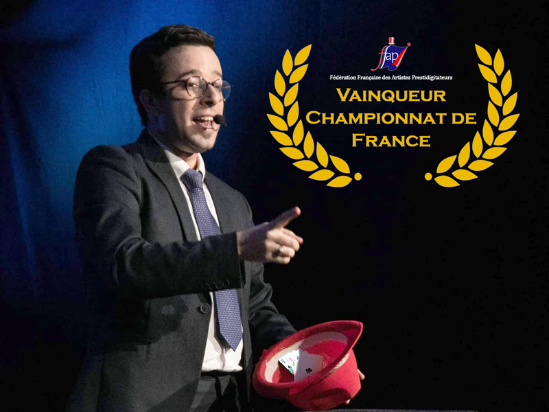 Robin Deville, Magicien Close-up