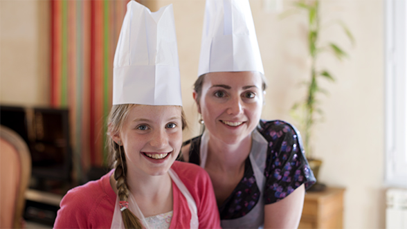 Cours de cuisine macarons pour parents et enfants
