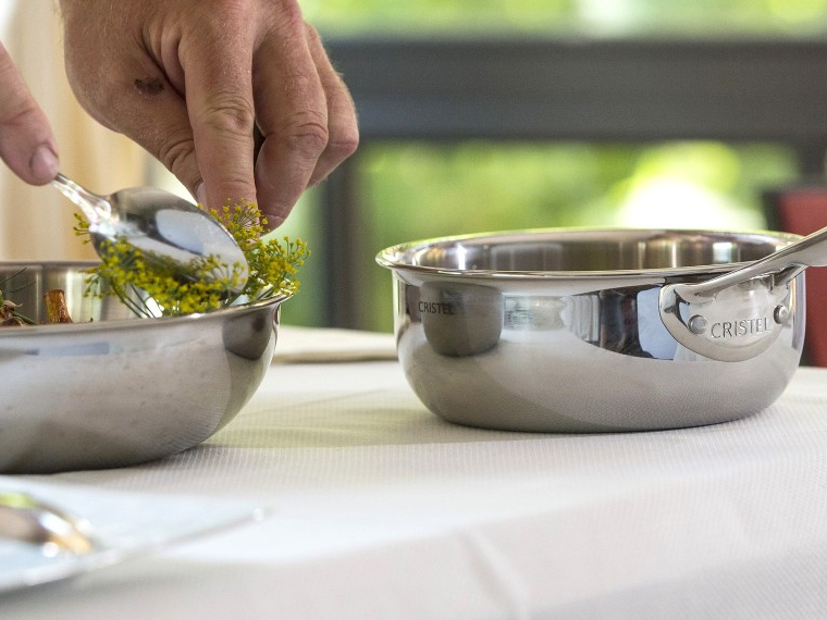 atelier culinaire dans l'inox Cristel