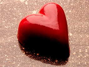 Cupcake de saint valentin